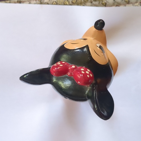 Vintage 1968 DISNEY* Minute Mouse coin back complete w/ original rubber stopper - Picture 11 of 17